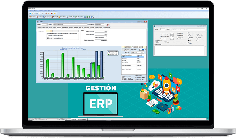 Programa ERP de Ontisoft, empresa informática y diseño web en Ontinyent